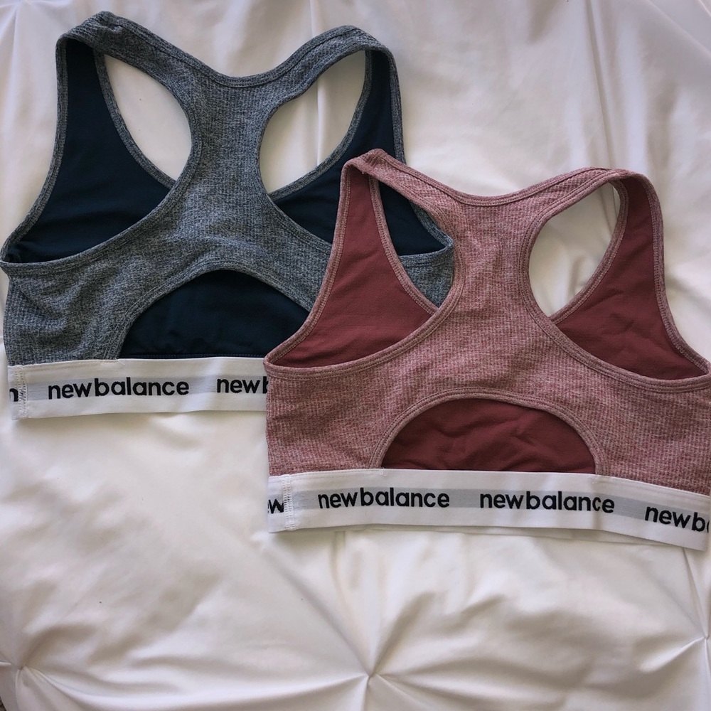 Ribbed New Balance sports bras
